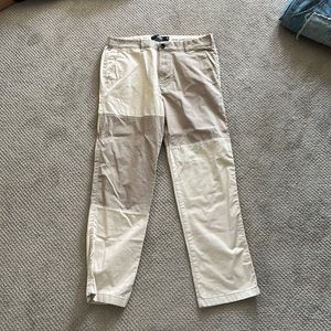Hollister multicolored khakis size 34/32